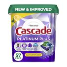 Cápulas para máquina de lavar louça Cascade Platinum Plus Lemon 57 unidades Cápulas para máquina de lavar louça Cascade Platinum Plus Lemon 57 unidades