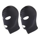 Capuz de fantasia de cosplay SKHAOVS, capa completa, Zentai, preto