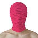 Capuz de máscara facial completa YECRUX Rose Red Punk Style Halloween