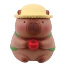 Capybara Coin Bank Home Piggy Bank com chapéu para crianças - 158g
