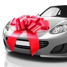 Car Bow MIFFLIN-USA Big Matte Red 76 cm com 2 ventosas Car Bow MIFFLIN-USA Big Matte Red 76 cm com 2 ventosas