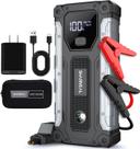 Car Jump Starter Sharmeal 4000A 12V para 10,0 L a gás 8,0 L a diesel