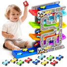 Car Ramp Toy aotipol Toddler Toys para crianças de 2 a 3 anos com 10 carros