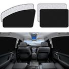 Car Window Sun Shades Covers ZATOOTO Magnetic, 4 unidades, pretas