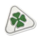 CAR071-001 Quadrifólio Patch Bordado 7,6x7,6cm