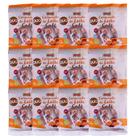 Caramelo de leite diet duo com cafe pacote 100g hué - kit 12 unidades