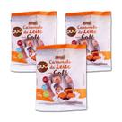 Caramelo de leite diet duo com cafe pacote 100g hué - kit 3 unidades