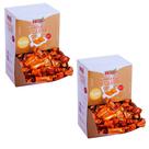 Caramelo de leite diet toffee display 500g hué - kit 2 unidades