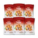 Caramelo de leite diet toffee pacote 100g hué - kit 6 unidades