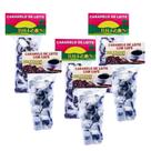 CARAMELO DE LEITE PURO E COM CAFE 100g BALAS BRIZON - KIT 6 UNIDADES