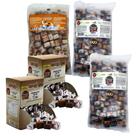 Caramelo duo de chocolate 2kg 2 display duo de cafe 1,4kg e caramelo de leite 1kg hue - kit 5 unidades