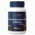 Carbonato de Cálcio 500mg 60 Cápsulas Suplemento Mineral para Ossos Fortes Carbonato de Cálcio 500mg 60 Cápsulas Suplemento Mineral para Ossos Fortes