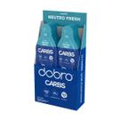Carbs Gel com Cafeína Sabor Neutro Fresh CX/10 Sachês Dobro