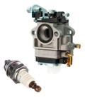 Carburador C/vela Roçadeira Importada 23cc A 53 Cc Universal