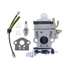 Carburador Para Roçadeira 40-5 44-5 43cc 49cc 50cc 52cc Para Motores 2 Tempos Walbro CG430 CG520