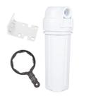 Carcaça 9 3/4 Branca + Para Locais Com Pouca Pressão 20mca Cor Branco Carcaça 9 3/4 Branca + Para Locais Com Pouca Pressão 20mca Cor Branco