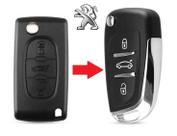 Carcaça Chave Canivete 407 408 508 RCZ CE0523 - UPGRADE