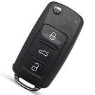 Carcaça Chave Canivete Alarme Original Novo Gol G6 Up Voyage Vw Volkswagem + Emblema e Logo