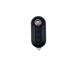 Carcaça chave canivete fiat 500 bravo uno 2 botões preta