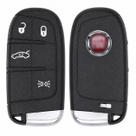 Carcaça Chave Canivete Fiat Argo Cronus Fastback Pulse 4 Botões Reposição Automotiva