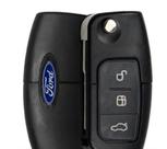 Carcaça Chave Canivete Ford Focus Ecosport New Fiesta 2013 até 2015
