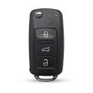Carcaça Chave Canivete Oca 3 Botões Volkswagen Gol G6, Voyage, Polo, Fox, Up.