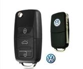Carcaça Chave Canivete Para Modelo VW G5 Polo Fox Voyage Gol 3 Botões