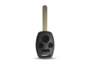 Carcaça Chave Honda Oca 3 Botões + Pânico Carcaça Chave Honda Oca 3 Botões + Pânico