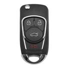 Carcaça Chave Kd Modelo Chevrolet 4 Botões