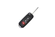 Carcaça da chave canivete nissan adaptação controle 3 botões