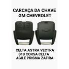 Carcaça Da Chave Gm Chevrolet Celta Astra Vectra S1O Corsa Celta Agile Prisma Zafira