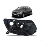 Carcaça Farol Para Renault Logan 2020 2021 2022 2023BR