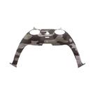 Carcaça Frontal para Controle PS5 - Capa de Couro com Tira Decorativa