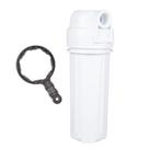 Carcaça Para Caixa Dágua E Cavalete De Entrada Rosca 1/2 Cor Branco