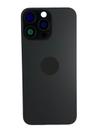 Carcaça Tampa Traseir Com Lente Compatível Com iPhone 16 Pro Cor:Preto Carcaça Tampa Traseir Com Lente Compatível Com iPhone 16 Pro Cor:Preto