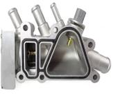 Carcaça valvula termo fiesta ka courier rocam 02/ (gas) aluminio curvada hvr66006