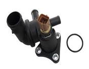 Carcaça válvula termostática kia picanto 1.0 12v / 1.1 com sensor / 2565002560 / 9356a