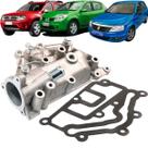 Carcaça Valvula Termostatica Sandero Clio Logan Duster 04/16