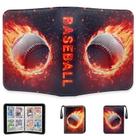 Card Binder, suporte de 4 bolsos para futebol, beisebol e hóquei Card Binder, suporte de 4 bolsos para futebol, beisebol e hóquei