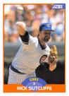 Card de Beisebol 1989 Score Rick Sutcliffe Cubs 407
