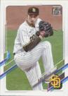 Card de beisebol 2021 Topps Update Blake Snell Padres