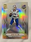 Card de Futebol Elite 2025 Josh Allen Refractor Prata