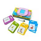 Card Kids Brinquedo Eletrônico Aprenda Falar Inglês E Espanhol Educativo Palavra Pedagógico Infantil Menino Menina