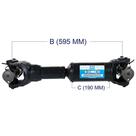 Cardan Completo Entre Eixo Iveco 260e28 Tector 6x4