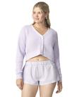 Cardigã florence by mills Bright Side Cropped Purple XXS