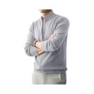 Cardigã Masculino Slim Fit Com Zíper, Suéter Quente De Tricô, Blusão Longo Com Estampa De Animais Cardigã Masculino Slim Fit Com Zíper, Suéter Quente De Tricô, Blusão Longo Com Estampa De Animais