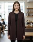 Cardigan Alongado Malha Tricô Aspen Lunender 69375
