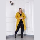 Cardigan Casaco Feminino Longo Inverno Lanzinha Plus Size