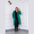 Cardigan Casaco Feminino Longo Inverno Lanzinha Plus Size Cardigan Casaco Feminino Longo Inverno Lanzinha Plus Size