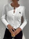 Cardigan de Malha Torcida Casual - Outono/Inverno 2024